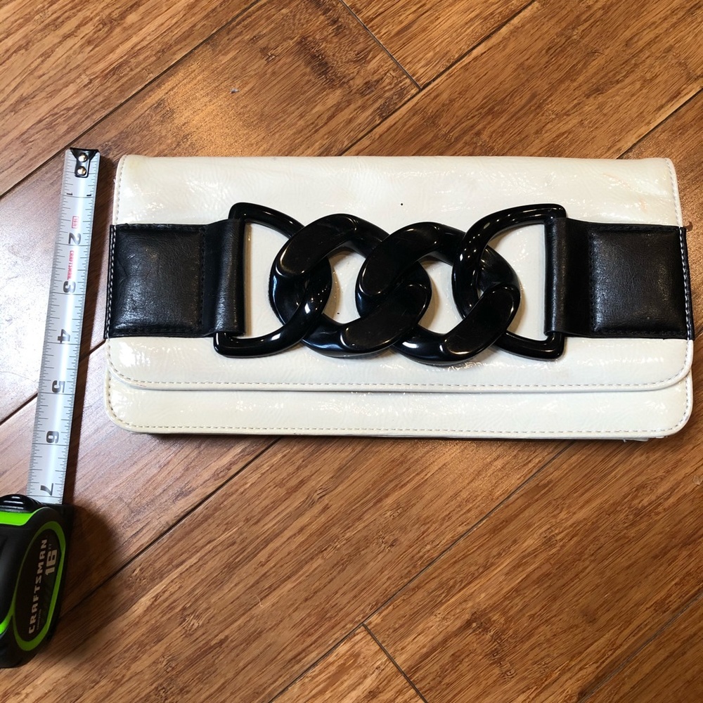 Black and cream clutch - Express - Picture 2 of 6